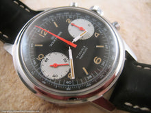 Load image into Gallery viewer, Wakmann Gem of Gem Black Dial Chronograph, Manual, Huge 37mm