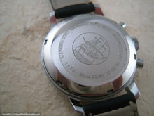 Load image into Gallery viewer, Wakmann Gem of Gem Black Dial Chronograph, Manual, Huge 37mm