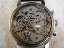 Load image into Gallery viewer, Wakmann Gem of Gem Black Dial Chronograph, Manual, Huge 37mm