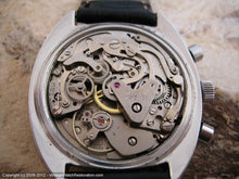 Load image into Gallery viewer, Large Beefy Tonneau Style Waltham Two Tone Chronograph, Manual, 41x42.5mm