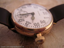 Load image into Gallery viewer, Stunning WWI Era Porcelain Waltham, Manual, 32.5mm