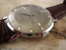 Load image into Gallery viewer, Waltham Shock Resistant Silver Gray Dial, Manual, Large 34.5mm