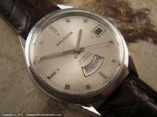 Load image into Gallery viewer, Waltham Original Dial with Day Aperture at 6 o'clock, Manual, Large 34mm