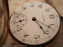 Load image into Gallery viewer, Early 14K Gold American Waltham Pocketwatch Model 1908, Manual, Large 48mm