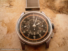 Load image into Gallery viewer, Stellar Black/Copper Dial Welsbro Telemetre Chronograph, Manual, Large 34mm