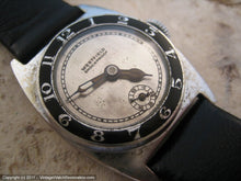 Load image into Gallery viewer, Original Tonneau Westfield with Black Enameled Bezel Number Ring, Manual, 27x34mm