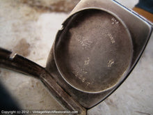 Load image into Gallery viewer, Windsor (Elgin) Tonneau in Sterling Silver Clam Case, Manual, 26x40mm