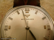 Load image into Gallery viewer, Minty Wittnauer with Geometric Design on Dial, Manual, 31x35mm