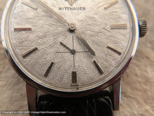 Load image into Gallery viewer, Wittnauer Textured Silver Dial, Manual, 33mm