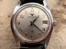 Load image into Gallery viewer, Wittnauer Minty Silver Dial with Date, Automatic, Large 34mm