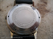 Load image into Gallery viewer, Stunner Wittnauer Deco Style Gold and Black Dial, Automatic, Large 34mm