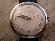 Load image into Gallery viewer, Wittnauer Silver Starburst Dial, Manual, Large 34mm