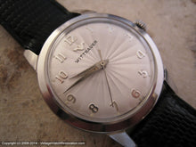 Load image into Gallery viewer, Wittnauer Silver Starburst Dial, Manual, Large 34mm