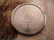 Load image into Gallery viewer, Wittnauer Geneve Black Dial Military-Style Divers with Date, Manual, V.Large 38mm