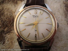 Load image into Gallery viewer, Wyler Incaflex Two-Toned Bezel with Superb Lumed Hands, Manual, 33mm