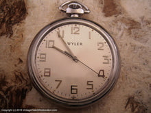 Load image into Gallery viewer, Wyler Pocketwatch with Magnificent Dial, Manual, 48mm