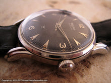 Load image into Gallery viewer, Wyler Incaflex Black Sunburst Dial, Manual, 32.5mm