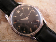 Load image into Gallery viewer, Wyler Incaflex Black Sunburst Dial, Manual, 32.5mm