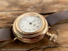 Load image into Gallery viewer, Waltham 1886 Pocket Watch Conversion, Angled Dial, Large Crown, Manual, 39mm