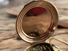 Load image into Gallery viewer, Waltham 1886 Pocket Watch Conversion, Angled Dial, Large Crown, Manual, 39mm