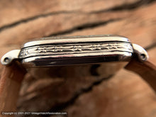 Load image into Gallery viewer, Waltham 'Ruby' Twenties Art Deco Rounded Square Case, Manual, 23x23mm