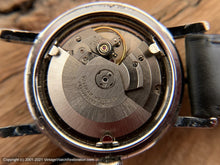 Load image into Gallery viewer, Waltham Pie Pan Silver Dial with Red Pointer Second Hand and Date at Bottom, Automatic, Large 35mm