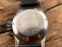 Load image into Gallery viewer, Welsbro Black Dial Military Style, AS1686, Manual, 32mm