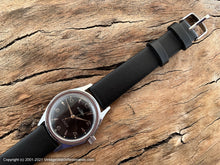 Load image into Gallery viewer, Welsbro Black Dial Military Style, AS1686, Manual, 32mm