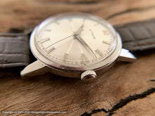 Load image into Gallery viewer, Wittnauer Silver Sunburst Dial, Manual, Large 34.5mm