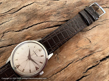 Load image into Gallery viewer, Wittnauer Silver Sunburst Dial, Manual, Large 34.5mm