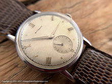 Load image into Gallery viewer, Wittnauer Original Platinum Color Roman Numeral Dial with Elongated Lug Case, Manual, 31mm