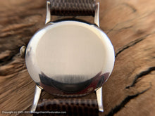 Load image into Gallery viewer, Wittnauer Original Platinum Color Roman Numeral Dial with Elongated Lug Case, Manual, 31mm