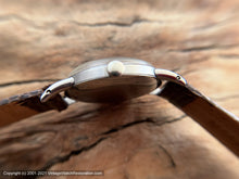 Load image into Gallery viewer, Wittnauer Original Platinum Color Roman Numeral Dial with Elongated Lug Case, Manual, 31mm