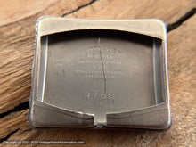 Load image into Gallery viewer, Wittnauer Golden Patina Dial in Rectangular Case with Rounded Edges, Manual, 24x37.5mm
