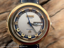 Load image into Gallery viewer, Wyler Incaflex Dynastar 'Lifeguard' Three-Tone Dial with Day/Date in Hefty Case, Automatic, 38.5mm