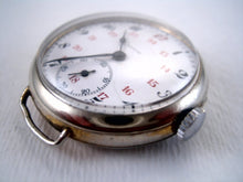 Load image into Gallery viewer, WWI Porcelain Zenith, Manual, 33.5mm