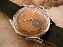 Load image into Gallery viewer, Rusty-Brown Two Tone Zenith with Deco Lugs, Manual, Large 34mm