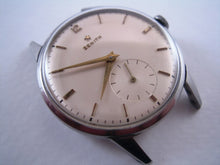 Load image into Gallery viewer, Light Cream Large Format Zenith Stainless Steel, Manual, Very Large 36.5mm