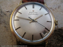 Load image into Gallery viewer, Zenith Gold Star with Date at 4:30, Automatic, Large 34mm