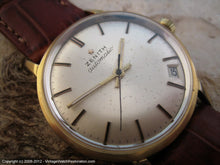 Load image into Gallery viewer, Zenith Gold Star with Date at 4:30, Automatic, Large 34mm