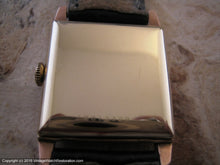 Load image into Gallery viewer, Zenith Coppery Rose-Gold Case and Black Dial, Manual, 28x38mm