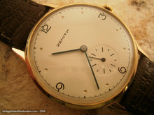 Load image into Gallery viewer, Massive Zenith 18K Gold on Buttery Cream Dial, Manual, Massive 38mm