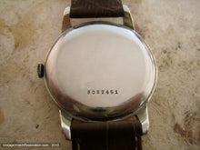 Load image into Gallery viewer, Zenith Pearl Dial with Gold Numbers, Manual, Very Large 36.5mm