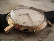 Load image into Gallery viewer, Impressive Large Zenith 18K Rose Gold Ribbon Lug Case, Manual, Huge 37mm