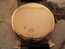 Load image into Gallery viewer, Impressive Large Zenith 18K Rose Gold Ribbon Lug Case, Manual, Huge 37mm