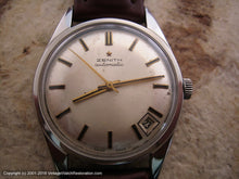 Load image into Gallery viewer, Zenith Pie-Pan Dial with Date at 4:30, Automatic, Large 35mm