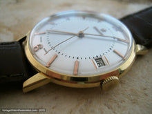 Load image into Gallery viewer, 18K Gold Zenith with Date and Gold Star, Manual, Large 34mm