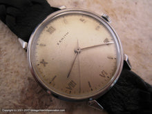 Load image into Gallery viewer, Zenith Soft Original Patina Dial with Roman Numbers, Manual, Large 35mm