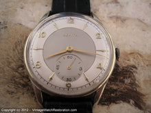 Load image into Gallery viewer, Impressively Sized and Stunning Zenith Two-Tone, Manual, Very Large 37mm