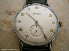 Load image into Gallery viewer, Classic Zenith Pearl with Gold Numbers, Manual, 33.5mm